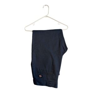 Dickies Navy Flannel Lined Work Pants Straight Leg 36x28 Gorpcore Workwear